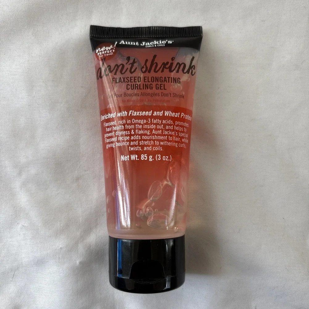 Aunt‎ Jackie's Don't Shrink Flaxseed Curling Gel .85 G/ 3 oz SEALED